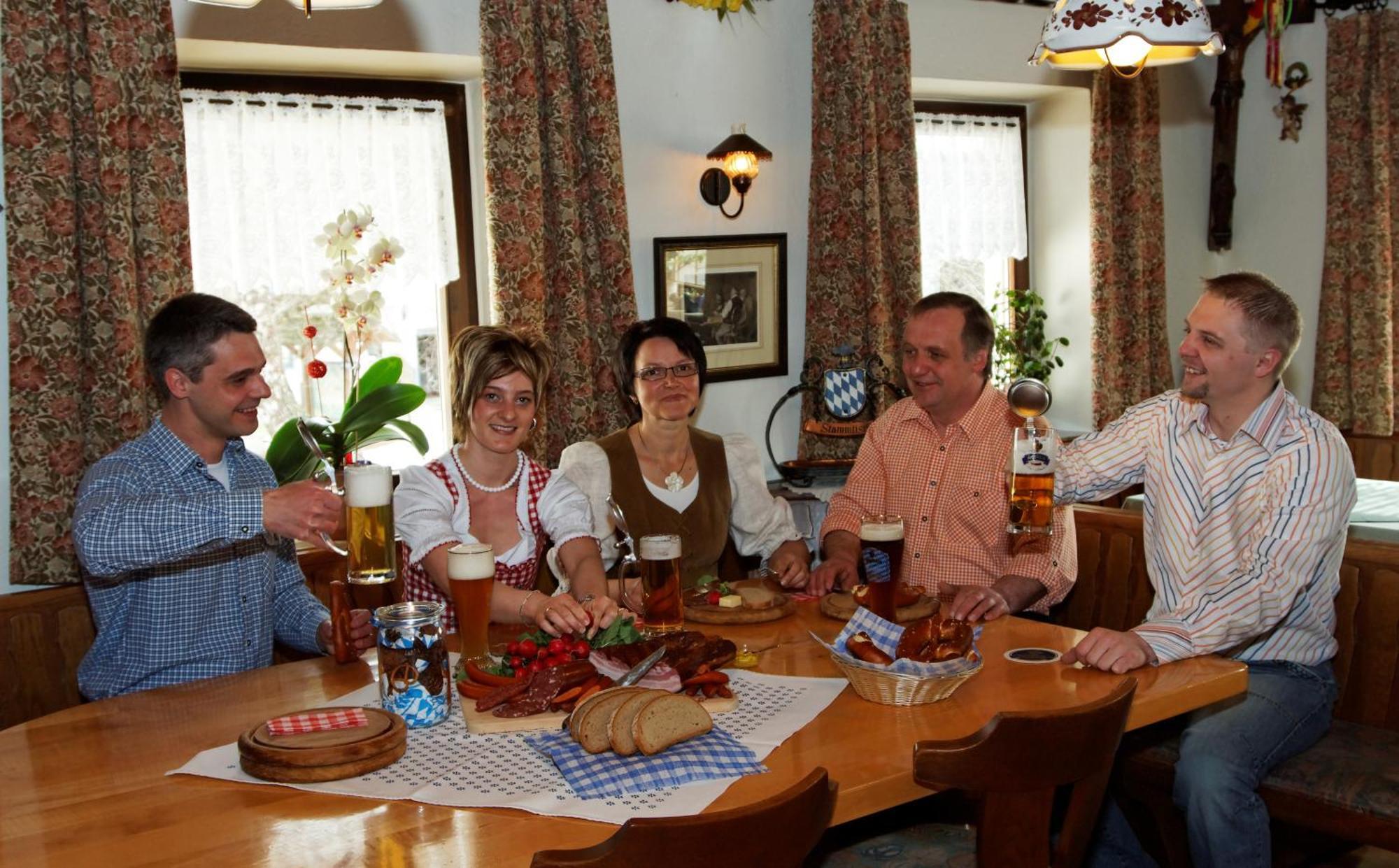 Gasthof-Pension-Kraus Achslach ภายนอก รูปภาพ