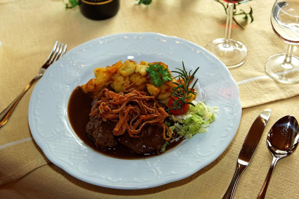 Gasthof-Pension-Kraus Achslach ภายนอก รูปภาพ